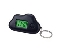 Batteriebetriebene Kleine Uhren | Wolken Datumsanzeige Mit SchlüsselanhängerFlexibles Arbeitszimmer Tool Digitale Uhr,Für Zuhause Schlafzimmer Büro Schule Wohnheim Outdoor Reisen Camping Fitnessstud