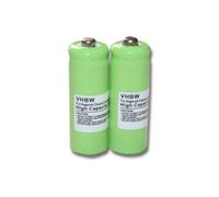 Batteries (2 piles) NI-MH 400mAh pour HAGENUK Classico iDect X1, X1i, X11 remplace 2/3 AAA / GP40AAA / GP40AAAM / GP40AAAMC