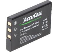 Batteries AccuCell adaptées aux batteries Somikon DV-920.HD