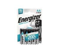 Batteries Alcalines Energizer® MAX PLUS™ AA (Pack De 4) ENGMAXPAA4