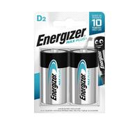 Batteries Alkalines Energizer® MAX PLUS™ D (Paquet De 2) ENGMAXPD2