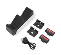 Batteries ChargeWave écologiques pour Xbox, station de charge double avec technologie intelligente, 2 cellules de 1100 mAh, charge sécurisée et