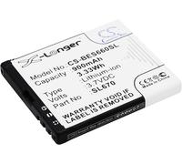 Batteries Compatible avec [Myphone] Flip 3, Flip III, remplace [Bea-fon] SL605, SL625AD, SL630, SL640, SL652A, SL652AD, SL652AF, SL660, SL670 FBA