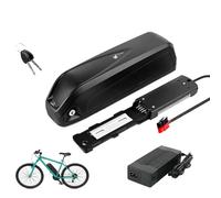 Batteries de vélo électrique 36 V 10 Ah 13 Ah 15 Ah pour tube diagonal, batterie de vélo pliant 48 V 10 Ah 15 Ah 17,5 Ah, batterie de VTT électrique 52 V 13 Ah 15 Ah avec chargeur,Anderson,36V 8Ah
