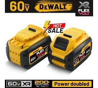 Batteries Flexbolt authentiques DeWalt, batteries pour outils électriques, DCB200 MAX, DCB606, DCB205, DCB206, DCB209, DCB182 20V/60V 9000mAh BATTERY 60V 9AH X3