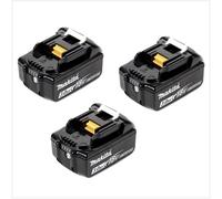 Batteries Li-Ion 18V - Makita BL 1830 B - 3 Ah - Témoin de charge - Protection intégrée