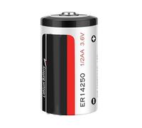 Batteries lithium 1200 mAh ER14250 3, 6 V pour une utilisation efficace de l ' énergie dans l ' électronique, utilisation à basse température, diverses applications, batterie à capacité d ' impulsions