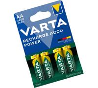 Batteries Rechargeables Varta HR6 - Pack de 4 Piles Rechargeables AA 2600 mAh