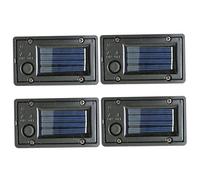 Batteries solaires de 4pcs pour les lumières extérieures, batteries de lumière solaire en plastique, 2, 8x1, 6 Remplacement la source d'alimentation étanche pour le kit jardin bricolage