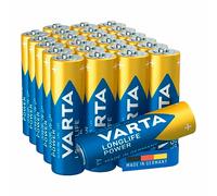 Batteries Varta alkalina longlife power aa - lr06 1,5 V AA LR06 [24 Pièces] [