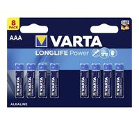 Batteries Varta Long Life Power 1,5 V AAA LR3 LR03
