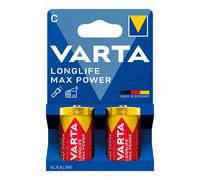 Batteries Varta longlife max power 1,5 V Type C LR14 [2 Unités]