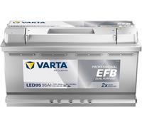 Batterie VARTA Professional Dual Purpose EFB LED 95 12V 95AH 850 AMPS 353x175x190 + Droite