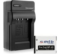 Battery + Charger (Auto/Sector) for Fuji Fujifilm NP-45/Finepix J.. JV.. JX.. JZ.. T.. XP.. Z..v. List
