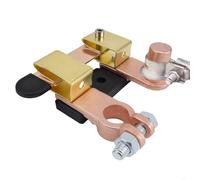 Battery Control Disconnect, Quick Isolator Shutoff, 3.66x3.39x1.57 inches, Terminal Cutoff Kit, Fast Equipment, Marine Auto ATV RV Boat Vehicle Electrical Safety Device