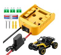 Battery Conversion Kit for Kid Car -12AWG Wire Connector with On-Off Button