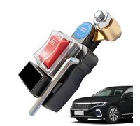 Battery Cut Off Button - 12V 24V Car Power Isolator, Knob Automotive Power Control, Knob for Trailer Tractor Offroad, Marine Automotive Truck, RV Overlanding Quality Reliable Easy Use