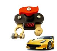 Battery Cut Off Switch, Car Isolator Switch, 12v 24v Rotary Battery Disconnect Switchs, Manual Digital Display Power Shut Off for Car Rv Boat Truck Trailer Use, Electrical Safety, Power Control Device