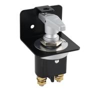 Battery Disconnect, 12v-36v Master Power Isolator, 500a High Current Waterproof Cut-Off, 15x10x9cm, for Rv Yacht Bus Caravan Vehicle Systems Needs Waterproof During Storage