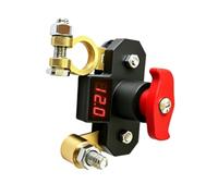 Battery Disconnect Swítch - 100A 12V 24V RV Isolator | Brass ABS Power Cut Off Swítch - Digital Display Car Truck Boat ATV Battery Isolator Anti Drain Vehicle Power Control Heavy Duty Use