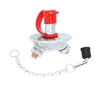 Battery Disconnect Switch 38mm | 200A Kill Switch for Vehicle & Boat DC12-24V | Battery Isolator to Stop Drain/ABS & Brass