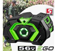 Batterie électrique 5ah pour ego power+ 56 volts Noir