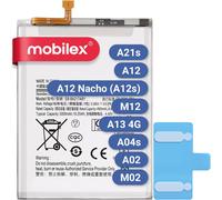 Battery for Samsung Galaxy A02/A04s/A12/M12/A13 4G/A21s (EB-BA217ABY)Internal Replacement5000 mAh ¿ OEM Capacity