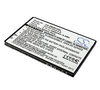 Battery for Samsung GT-S8500, 3.7V, 1500mAh, Li-ION