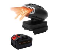 Battery Operated Heater, Battery Operated Heaters for Indoors Car, 1500mah Li Portable Space Heater with Anti Tilt Design, Fits Golf Cart & Office (#A)