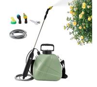 Battery Powered Sprayer, 1 Gallon Leak-Proof Lawn and Garden Mister with Adjustable Nozzle for Indoor Houseplants, Outdoor Yard Care, Greenhouse Weeding, Window Cleaning Applications