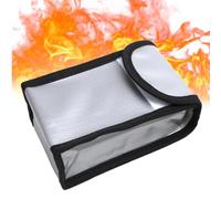 Battery Storage Bag - Fireproof Protective Case, Heat Resistant Guard,