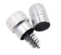 Battery Terminal Cleaner - Anti Washers Protector | Fiber Pads with Cleaning Brush, Car Marine Boat Accessory, Automotive Electrical Equipment, Battery Care Kit for Vehicles