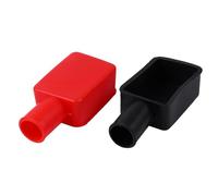 Battery Terminal Cover - Cable Stud Protector, Electrical Insulation Cap, Automotive Safety Shield Guard | Positive Negative Post Protection Kit, Dureble Rubber Heat Resistant Design for Vehicles