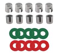 Battery Terminal Shims, Battery Terminal Caps, Lead Battery Shim Kit, Battery Terminal Post Ends, Auto Battery Terminal Shims, Battery Adaptor Sleeves Terminal Cable End Sturdy for SUV RV Truck