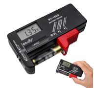 Battery Tester, Testeur de Piles Universel, BT-168D testeur de Batterie, Testeur AA AAA C 9 V, Testeur de Pile Numérique, Test Pile, Testeur de Piles Bouton, Testeur Piles