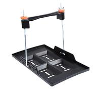 Battery Tray Support Bracket - Adjustable Clamping Holder, Hold Down Mounting Base, Vehicle Power Stabilizer, Equipment Clamp | Secure Battery Tray Mounting Solution for Truck Trailer RV Boat M