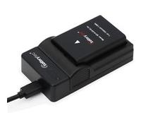 Batterytec Batterie de Rechange EN-EL14 et Chargeur de Batterie USB pour Nikon EN-EL14, EN-EL14A et Nikon G