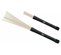 Battes Baguettes Balais Drum Sticks Brushes Jazz Blues Nylon Caisse Claire 340mm