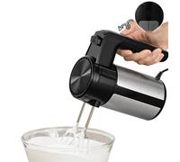 Batteur 300 W Robot Pâtissier Numérique 6 Vitesses Pour Pâtisserie, Fouetter Et Battre La Crème Avec Fouets En Acier Inoxydable Et Crochets Pétrisseurs Léger Cuisine