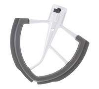 Batteur à bord flexible | 17,5 x 18 cm - Outil de pâte polyvalent et sûr pour mélanger la pâte à, le beurre, la sauce