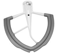 Batteur À Bord Flexible, Compatible Avec Le Sur Socle Bol Relevable KitchenAid - Palette De Mélange Pâte 6 Litres Bords Flexibles En Silicone