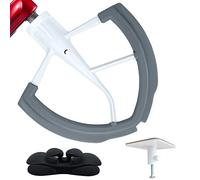 Batteur à bord flexible pour mixeur Kitchenaid 5-8 Qt Mélangeur Fouet Remplacement de la Tête de Mélange Accessoires