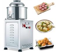 Batteur à boulettes de Viande Professionnel, Batteur électrique 1500 W, Couteau à Quatre Lames tridimensionnel, Hachoir à Viande pour la Fabrication boulettes Porc, Viande et bœuf