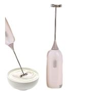Batteur à lait électrique, mousseur à boisson | Mélangeur de mousse de lait à piles, fouet en acier inoxydable, mousseur portable pour café, cappuccino, chocolat chaud, milkshake et cocktails