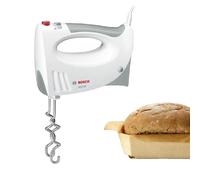 Batteur à main BOSCH 450 W blanc avec des détails gris