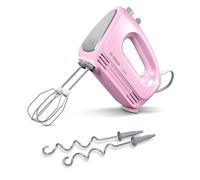 Batteur à main - Bosch - CleverMixx MFQ2210K - 375 Watt - Rose - Compact et léger