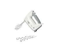 Batteur ErgoMixx 450 W - BOSCH MFQ36400 blanc/gris - 5 vitesses+turbo - 2 fouets inox - 2 crochets pétrisseurs inox -