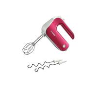 Batteur à Main Bosch MFQ40304 500W Rouge/Blanc - 5 Vitesses + Turbo, Batteurs et Crochets, 220-240V, 200x75x142mm