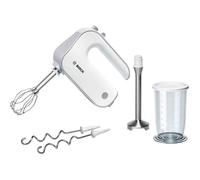 Batteur à main BOSCH MFQ4070 STYLINE - Blanc/Argent - 500W - 5 vitesses + Pulse
