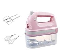 Batteur à main électrique 200 W avec 5 réglages de vitesse et moteur entièrement en cuivre, comprend des accessoires de fouet et de crochet pétrisseur